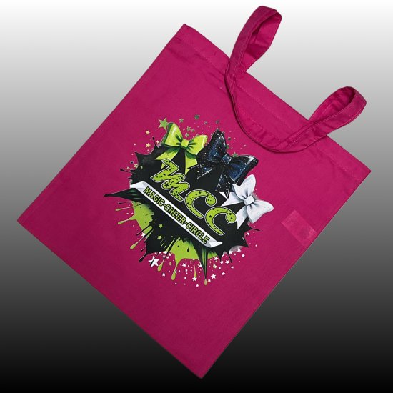 Einkaufsbeutel "pink" Design 3Bows